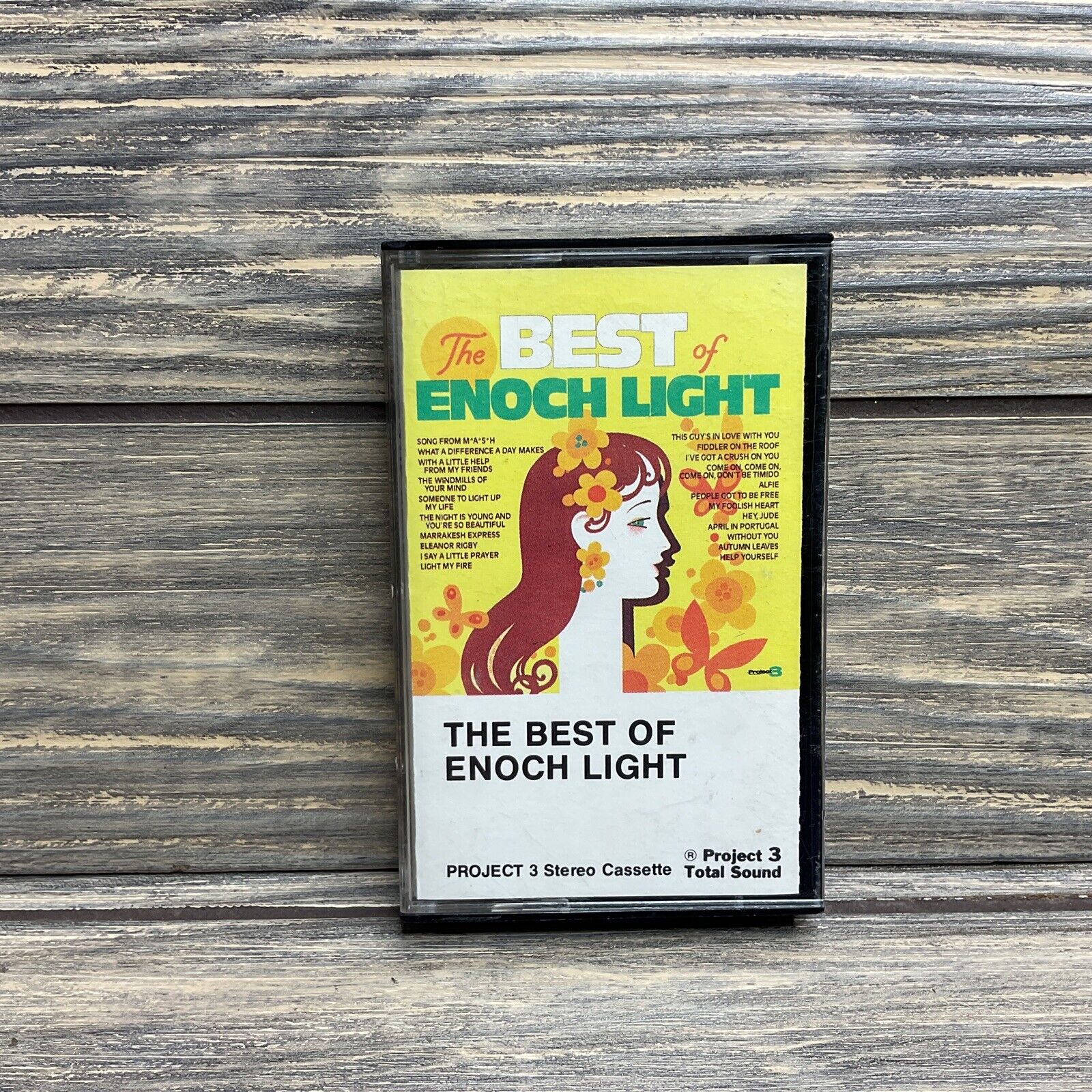 Vtg Best Of Enoch Light 1978 Project 3 Total Sound Cassette Tape