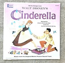 1963 Walt Disneys Cinderella Record 33 Vinyl picture