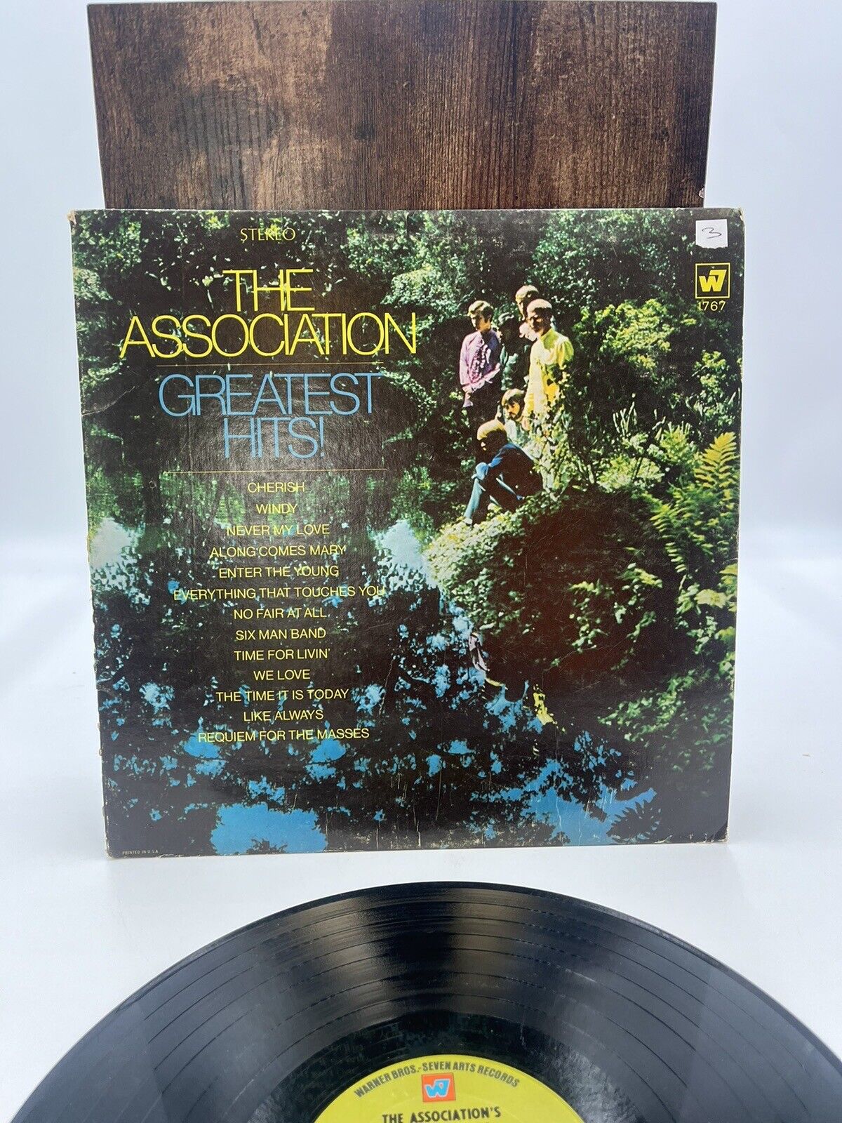 THE ASSOCIATION – Greatest Hits -Vinyl LP   Columbia House WS 1767 Pop Folk