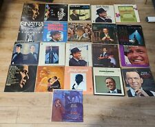 Huge Frank Sintra Vinyl record lot of 21 vinyl record albums G to VG LOT picture