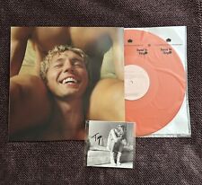 Troye Sivan Orange Vinyl w/ SIGNED postcard - Something To Give Each Other picture