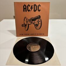 AC/DC For Those About To Rock 1981  Atlantic SD-11111 EMB Tested Vinyl Lp picture