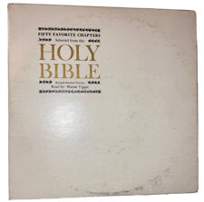 50 Favorite Chapters Selected From The Holy Bible Braille 16 2⁄3RPM Record Set picture