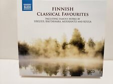 Finnish Classical Favourites Naxos 3 CDs Sibelius, Kuula, Merikanto, Rautavaara picture