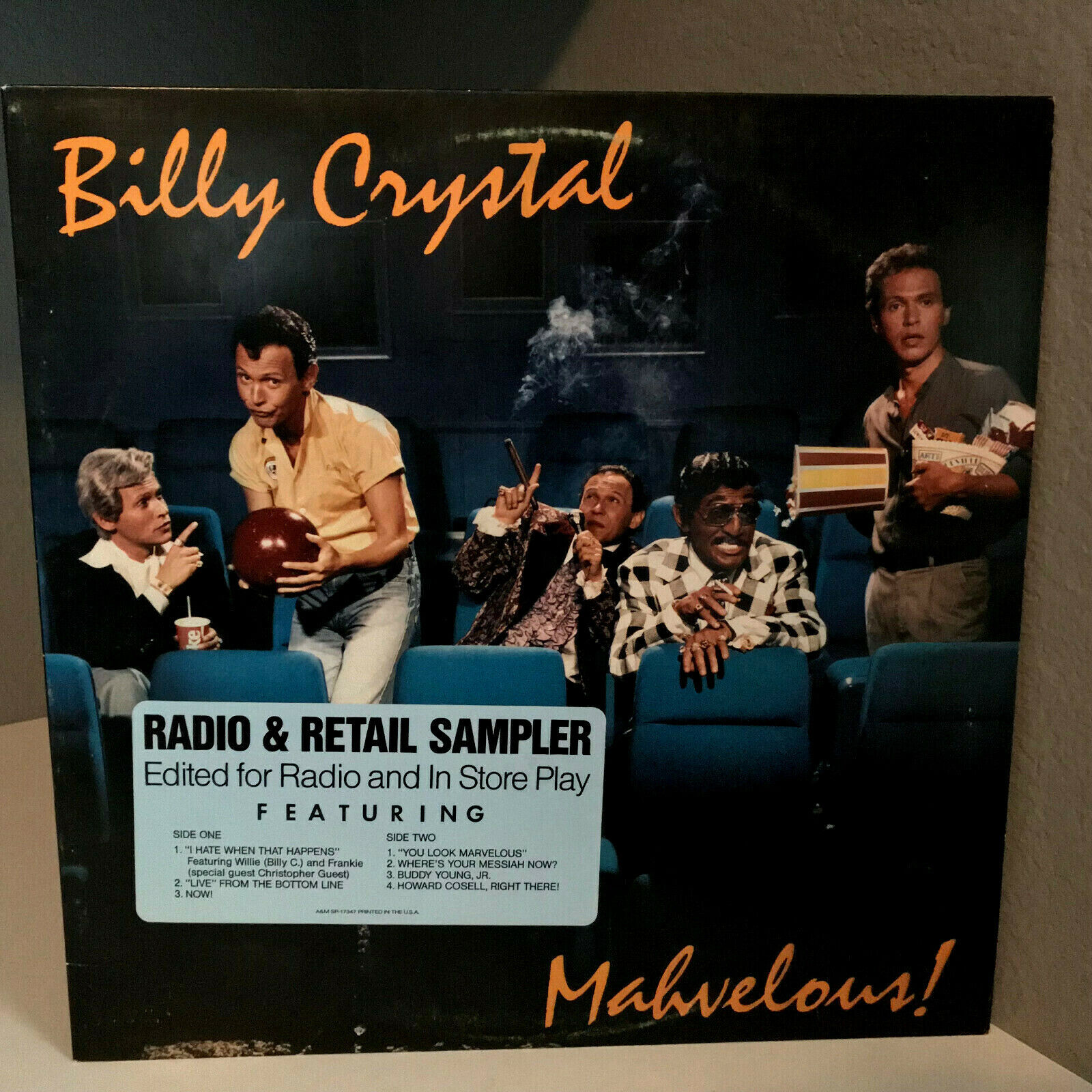 BILLY CRYSTAL - Mahvelous (Radio & Retail Edit) - 12\