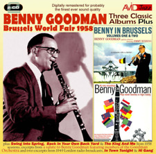 Benny Goodman Three Classic Albums Plus: Benny in Brussels (1 & 2)/Plays Wo (CD) picture