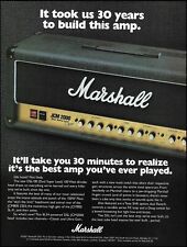 Jim Marshall DSL 100 JCM 2000 guitar amp ad 1997 amplifier advertisement print picture