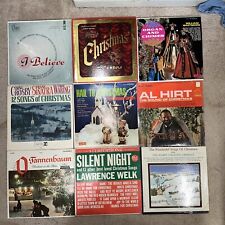 HUGE Lot of 17 Vintage Christmas Vinyl LP Record Albums Bing Crosby -Sinatra picture