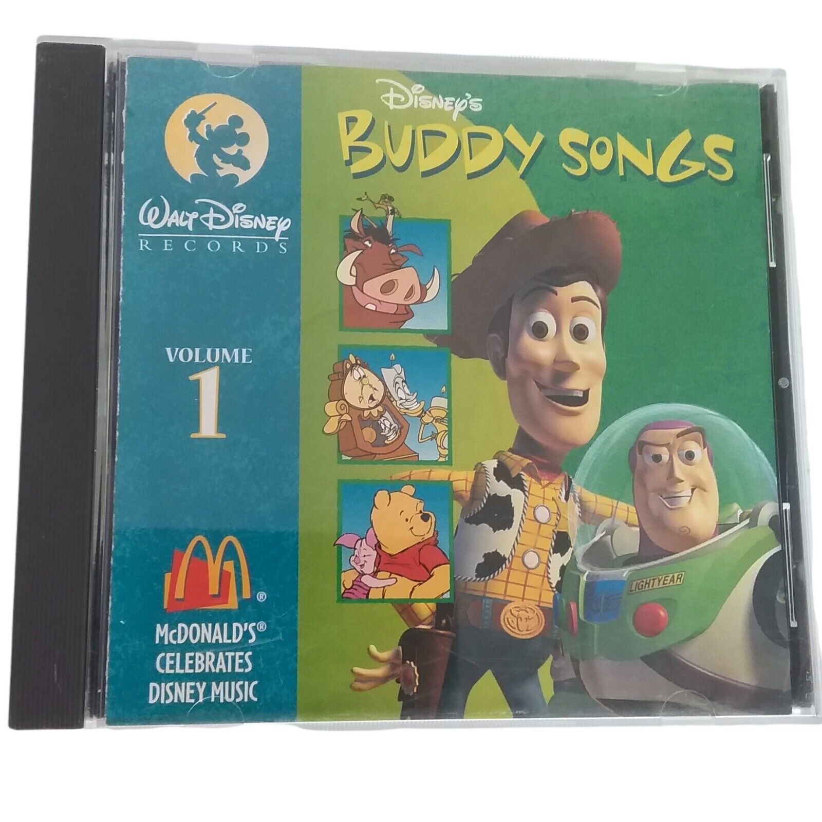 Disney\'s Buddy Songs CD 1996 Volume 1 