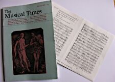 THE MUSICAL TIMES MAGAZINE Feb 1975 Giacomo Meyerbeer Jane Glover Frescobaldi picture