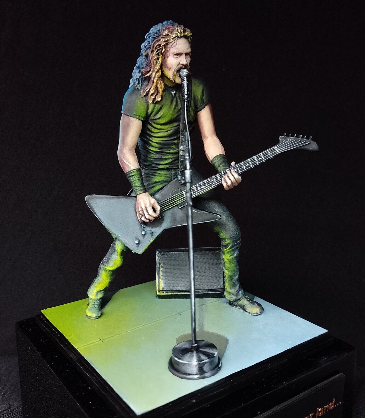 Metallica figure James Hetfield Metallica Gift 1/16 Scale Hand Painted Figure