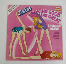 Barbie 1982 Exercise Album Looking Good Feeling Great LP Vinyl Record Kid Stuff picture