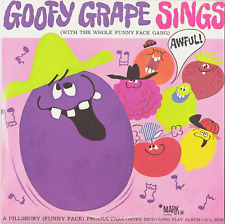 Goofy Grape Sings 1966 picture sleeve Funny Face Gang Pillsbury 7