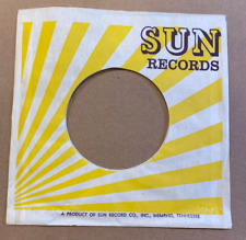 VINTAGE ORIGINAL SUN RECORD COMPANY SLEEVE 45 RPM picture