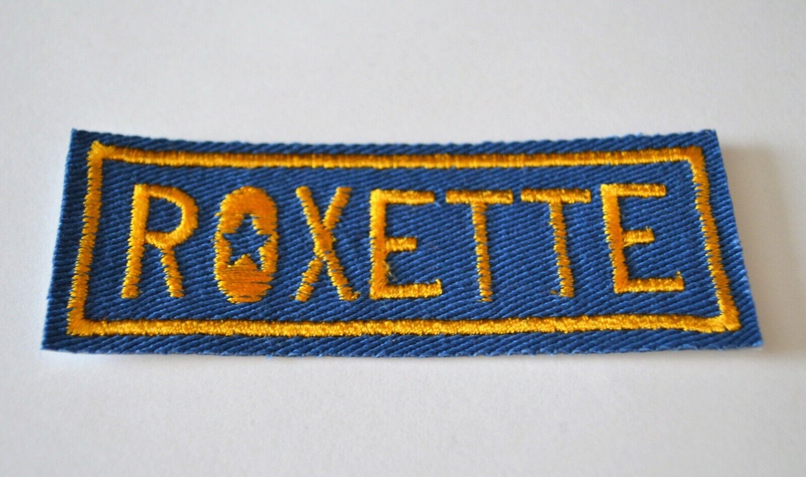 Roxette Vintage Embroidered Iron-On Punk Pop Rock Rare Patch Badge