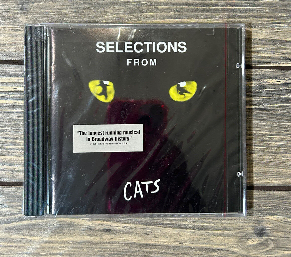 Vintage 1989 Selections From Cats CD New Sealed