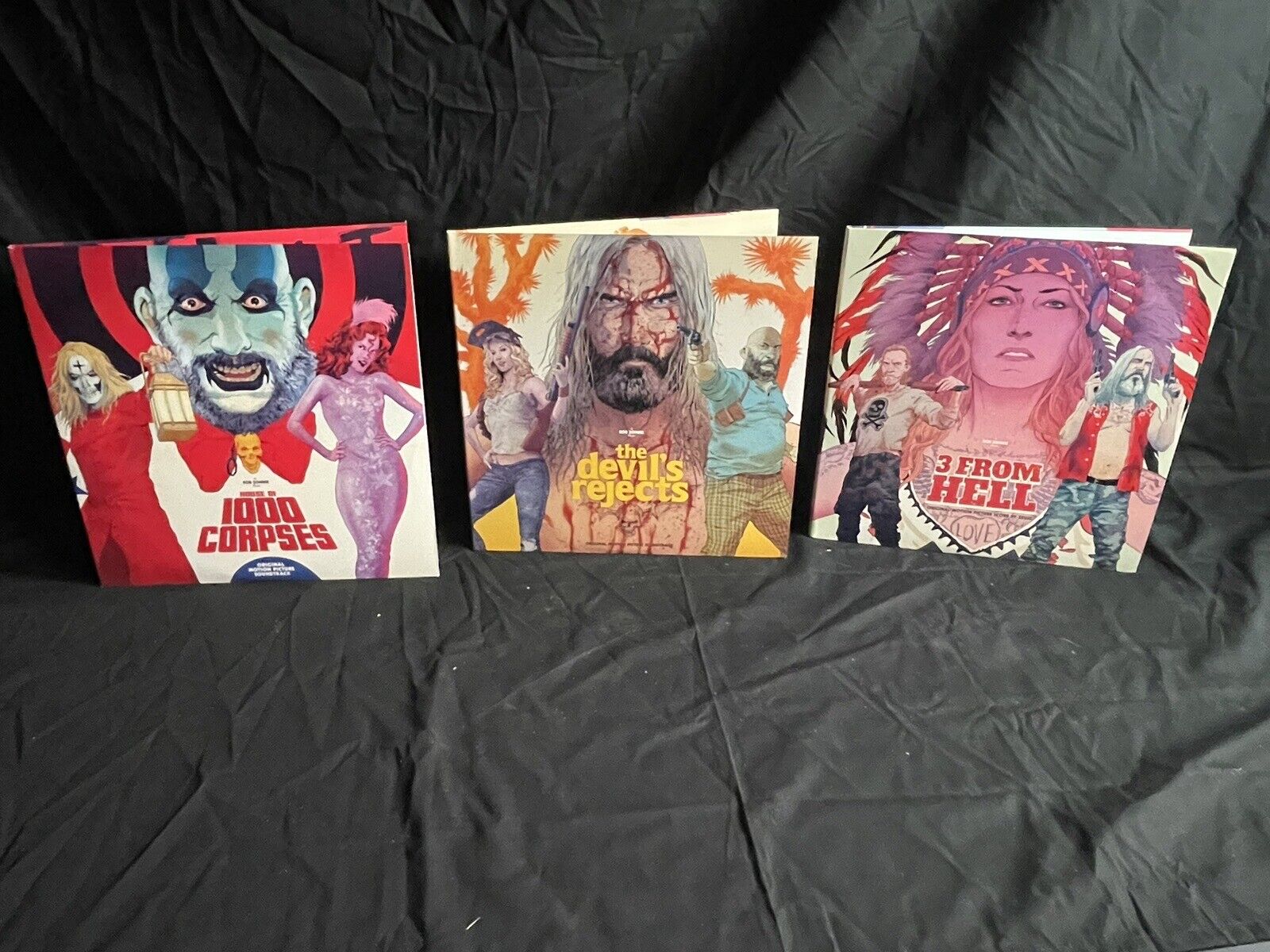 Rob Zombie’s House of 1000 Corpses The Devils Rejects 3 From Hell Vinyl Lot