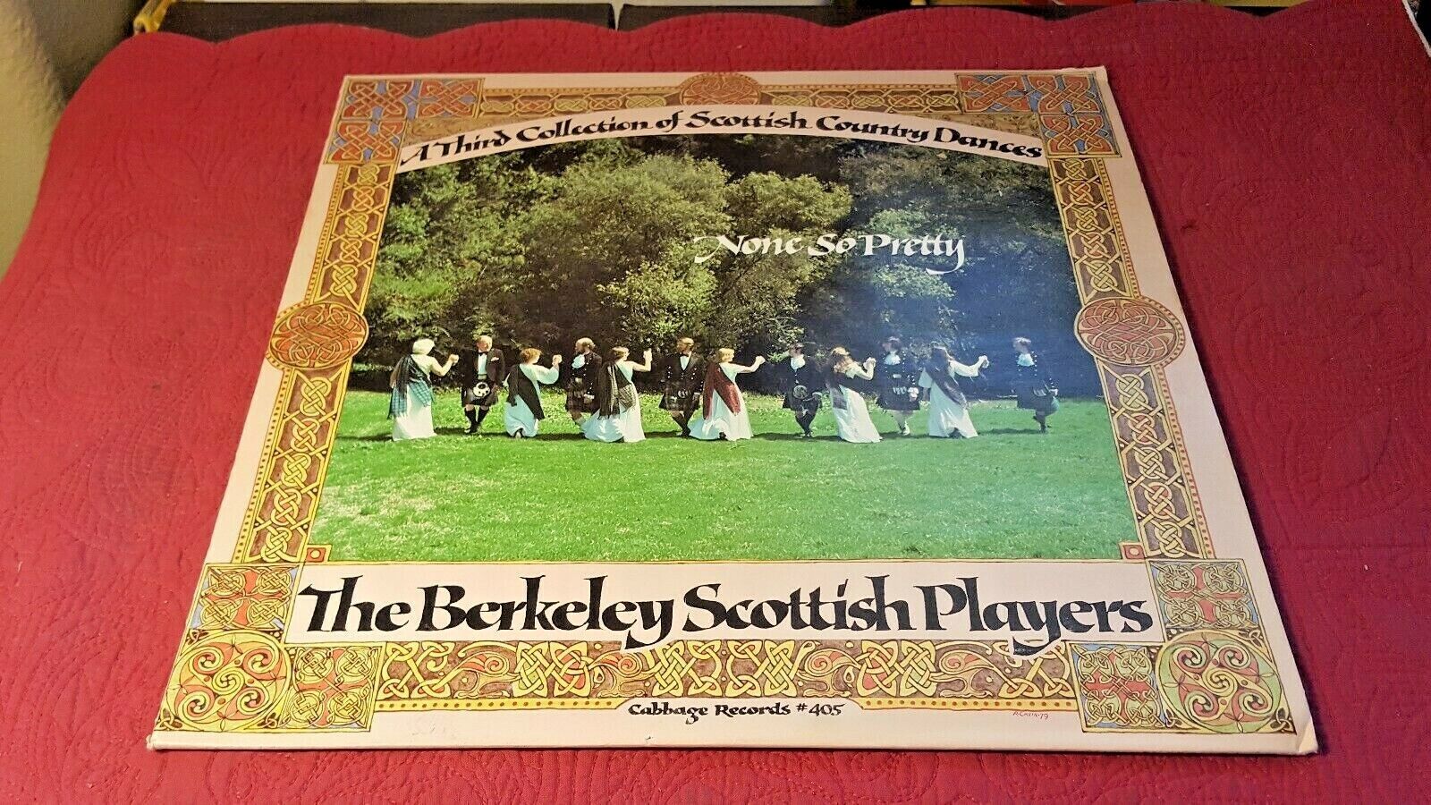 BERKELEY SCOTTISH PLAYERS - NONE SO PRETTY VTG LP 33 RPM Cabbage Records