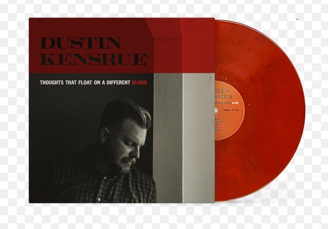 Dustin Kensrue-Thoughts That Float on a Different Blood LP Red w/Blk Smoke Vinyl