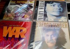 Oldie Cds Are 2 Discs, WAR, Freddy Fender, Mary Wells, Intruders Wholesale price picture