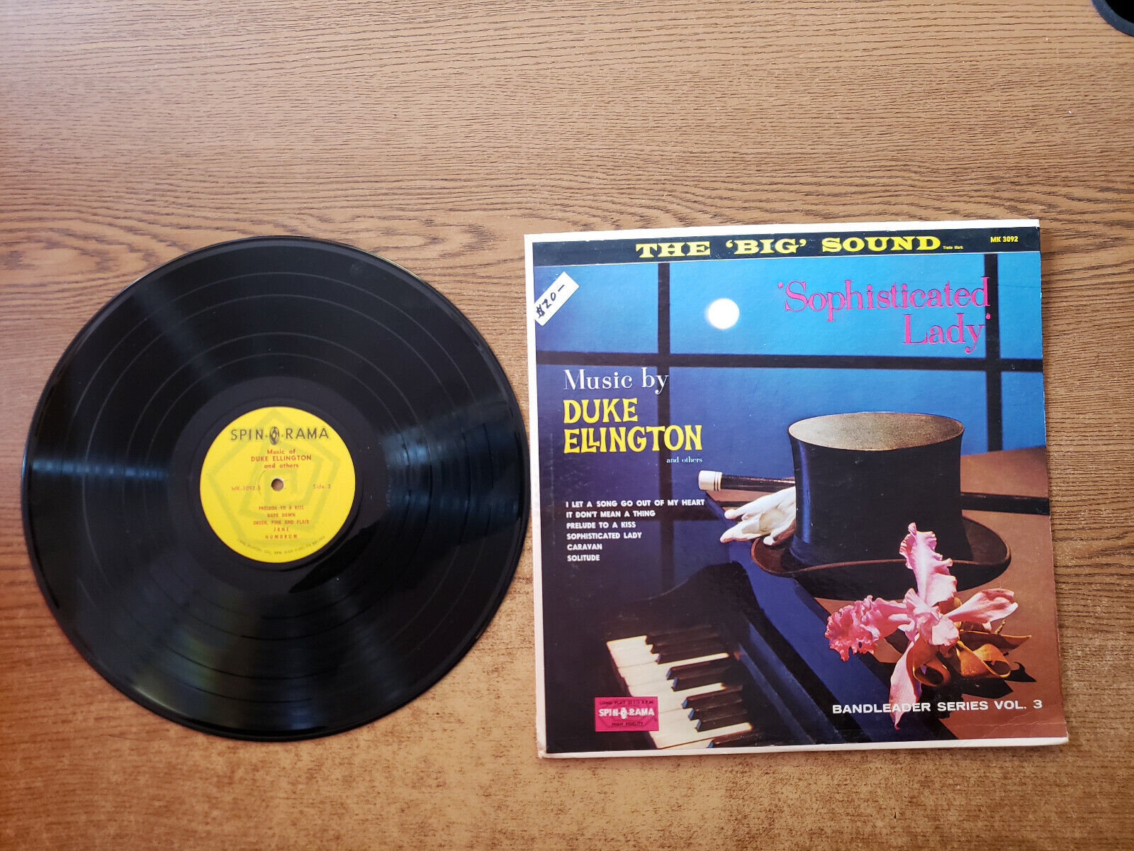 1950S MINT-EXC Duke Ellington ? Music Of Duke Ellington And Others 3092 LP33
