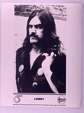Motorhead Lemmy Photo Vintage Bronze Records Promo October 1978 picture