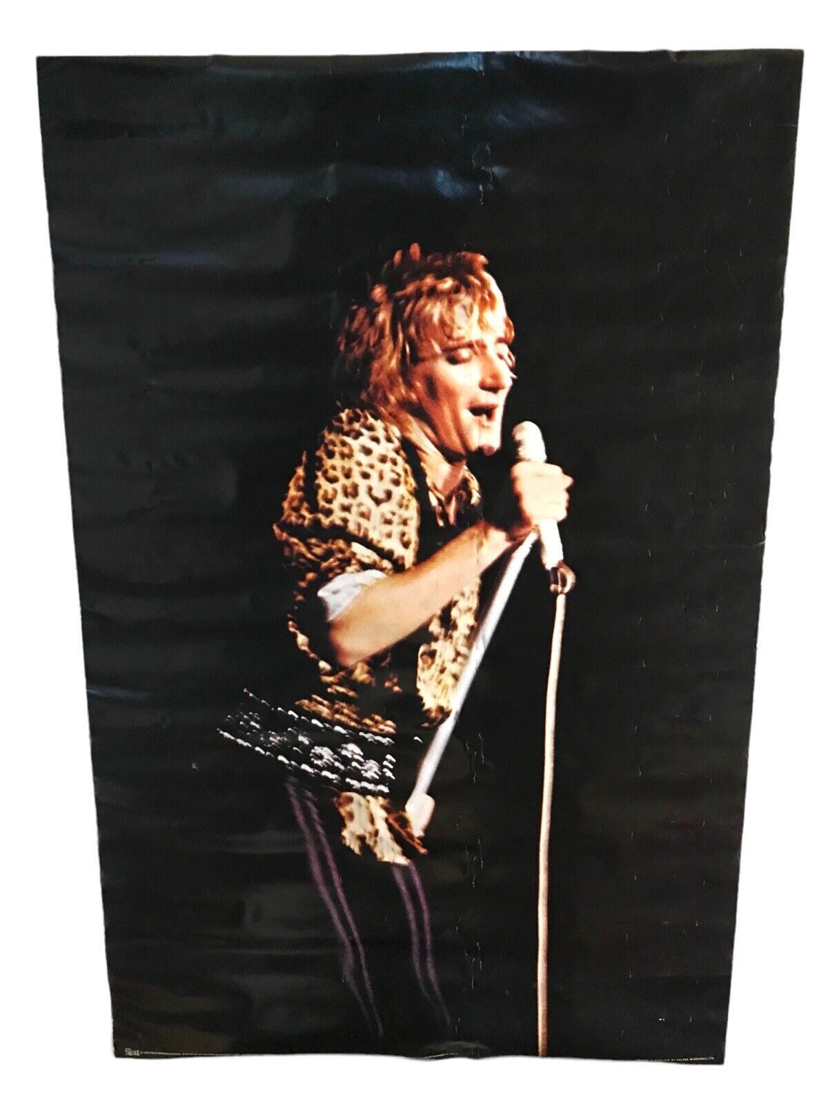 Rod Stewart Vintage 1979 Poster: Unveiled Gem from Pace Minerva - No.47 - 1979