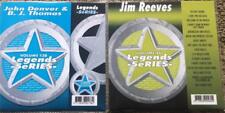 2 CDG LEGENDS KARAOKE DISCS JIM REEVES,JOHN DENVER & MORE 1970S COUNTRY CD+G picture