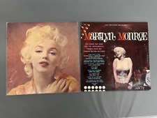 Rare Marilyn Monroe LP Legends & Songs She Sang Sings Talks Sexy Photos Lot Of 2 picture