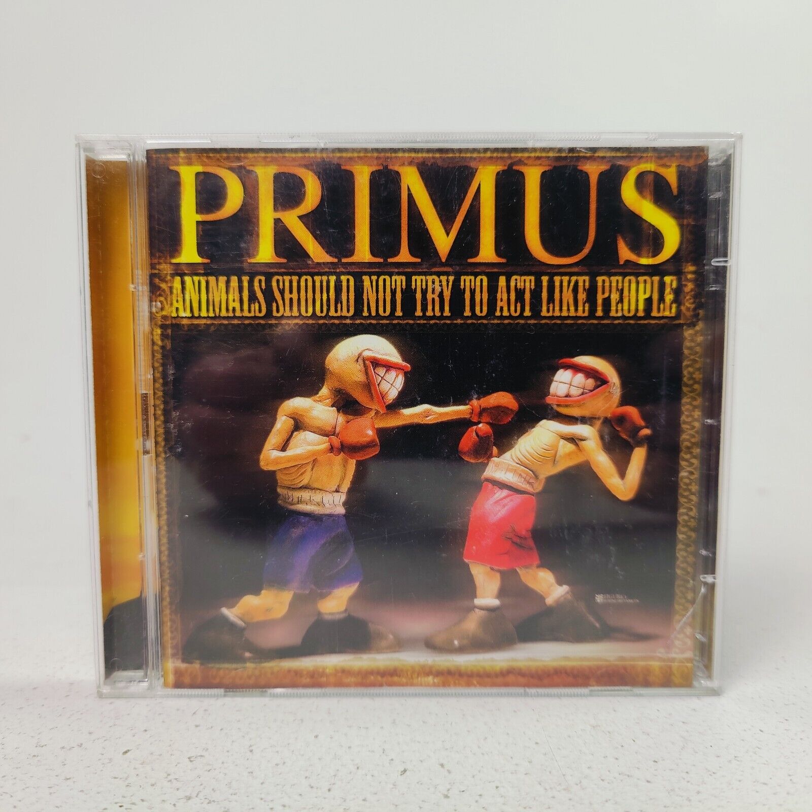 Primus - Animals Should Not Try To Act Like People (CD + DVD) Alt Rock 2003 VG+