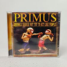 Primus - Animals Should Not Try To Act Like People (CD + DVD) Alt Rock 2003 VG+ picture