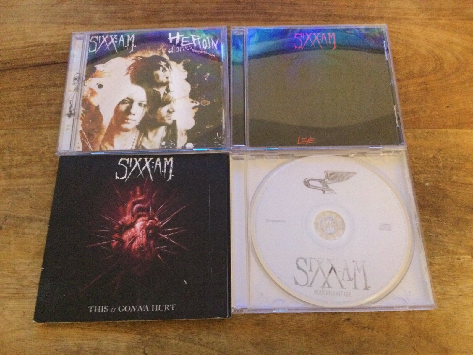 Sixx: A.M. 4 album collection (Read Description)