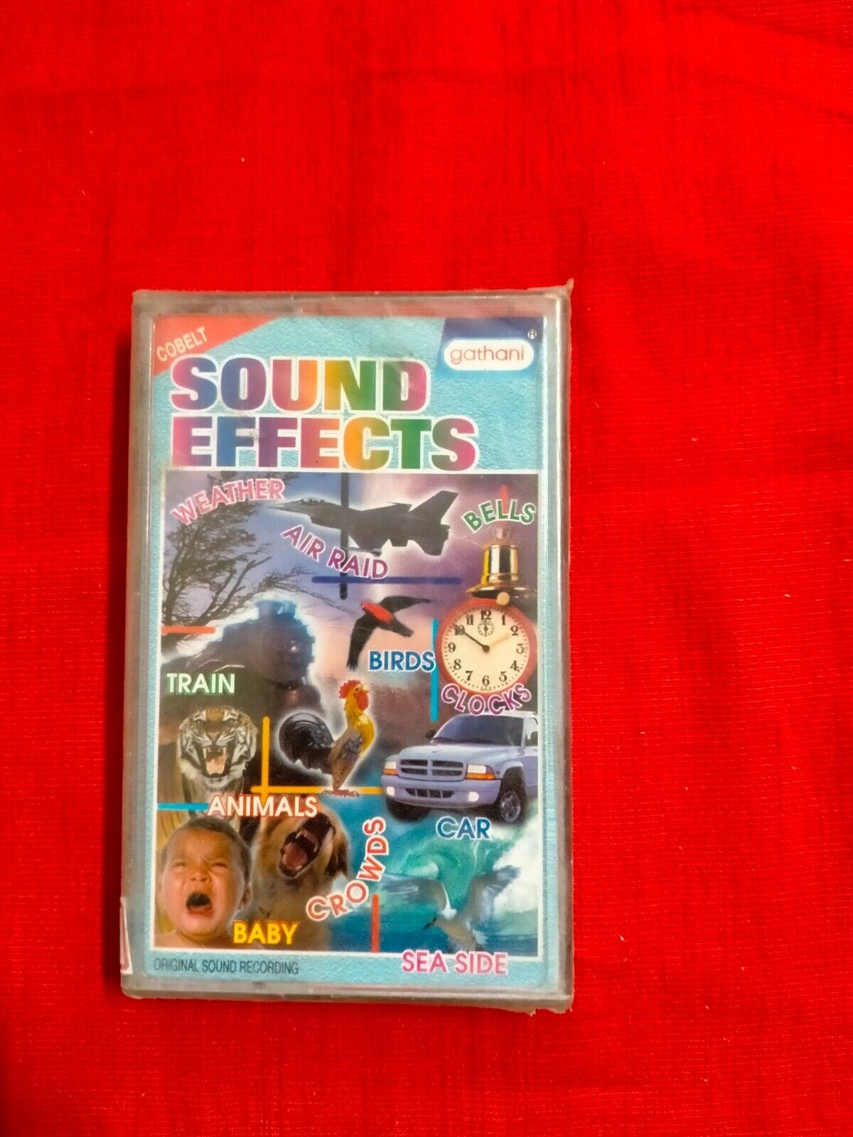 Sound Effects Weather Air Raid Birds Car Sea Side  Sealed CASSETTE TAPE INDIA