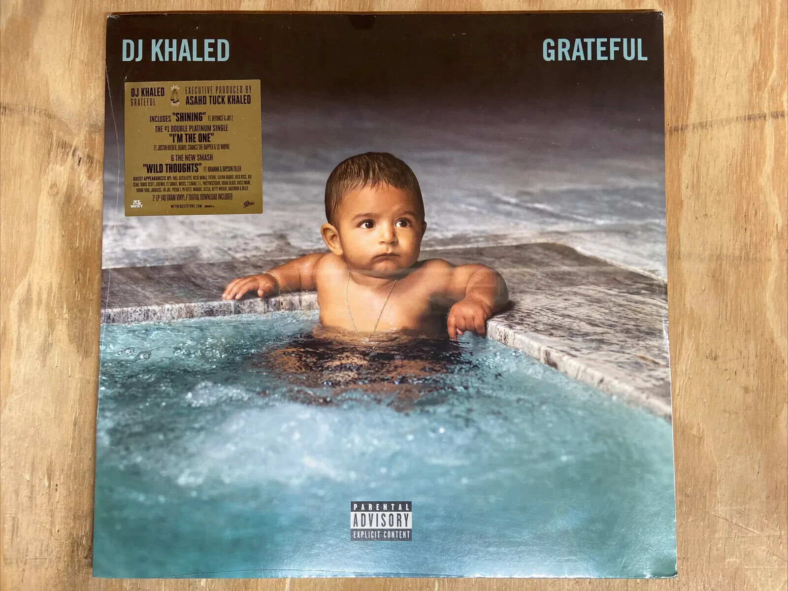 DJ Khaled - Grateful (2xLP, Album)