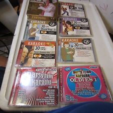 KARAOKE CD+G BUNDLE OF APPROX 40 DISCS 700 SONGS ELVIS AND MORE picture