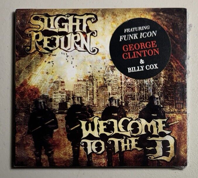 SLIGHT RETURN - Welcome To The D (CD,2015) BRAND NEW SEALED FREE S/H - DETROIT
