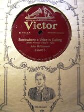 1914 John McCormack PICTURE Sl Signature Song SOMEWHERE A VOICE IS CALLING 64405 picture