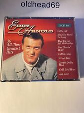 Eddy Arnold 36 All-time Greatest Hits 3-CD Set no booklet very good picture