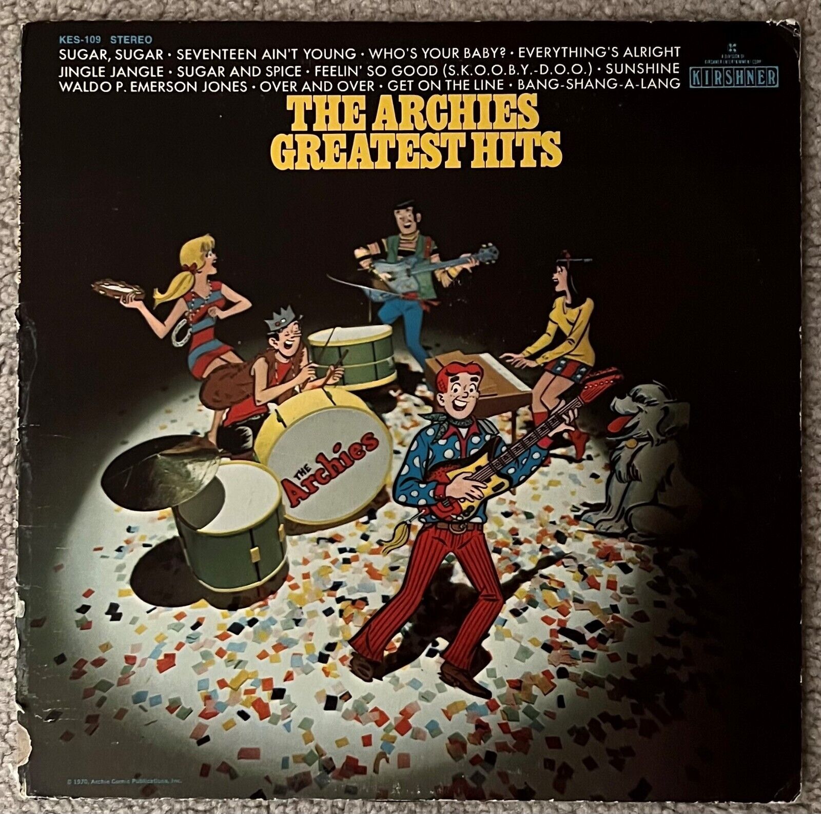 Don Kirshner The Archies Vinyl LP Greatest Hits