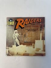 Vintage Raiders Of The Lost Ark Record (33 1/3) & Read Along Book. B+ Condition picture