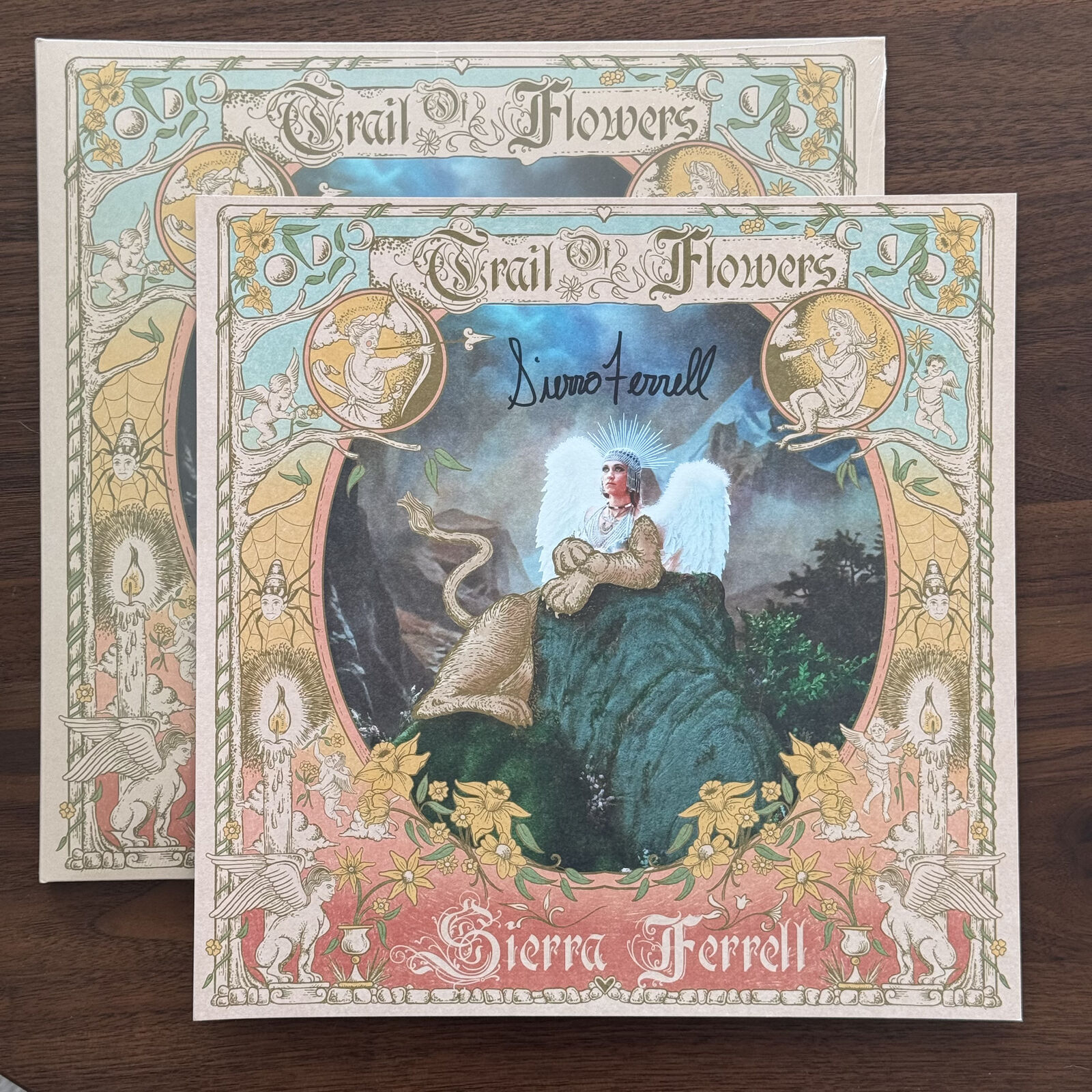 Sierra Ferrell - Trail of Flowers - Signed - 🟢 Sagittarius LP Vinyl - x/500 ✅