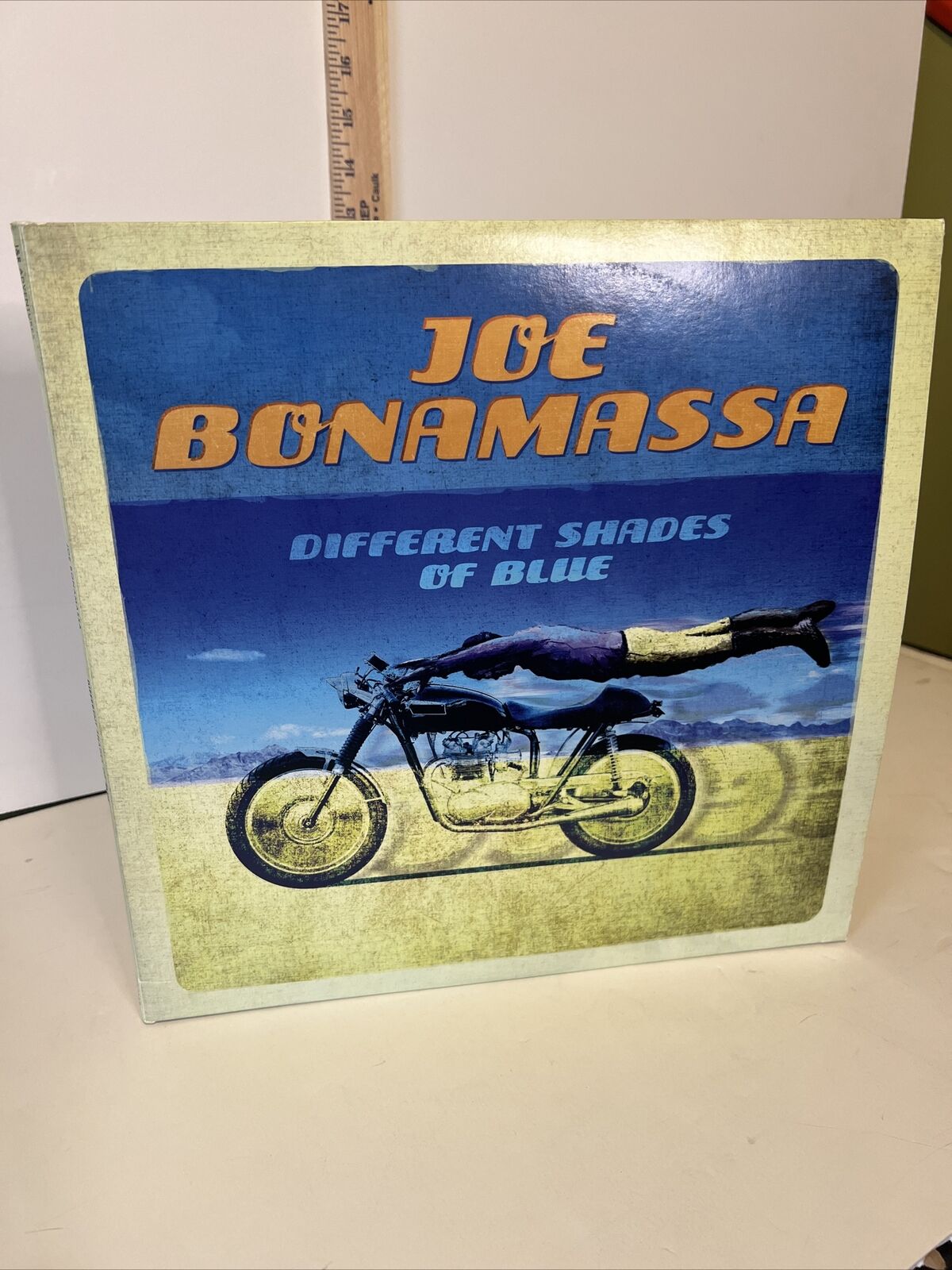 JOE BONAMASSA  Different Shades of Blue 180 GRAM LIMITED EDITION RARE 2 LP SET 