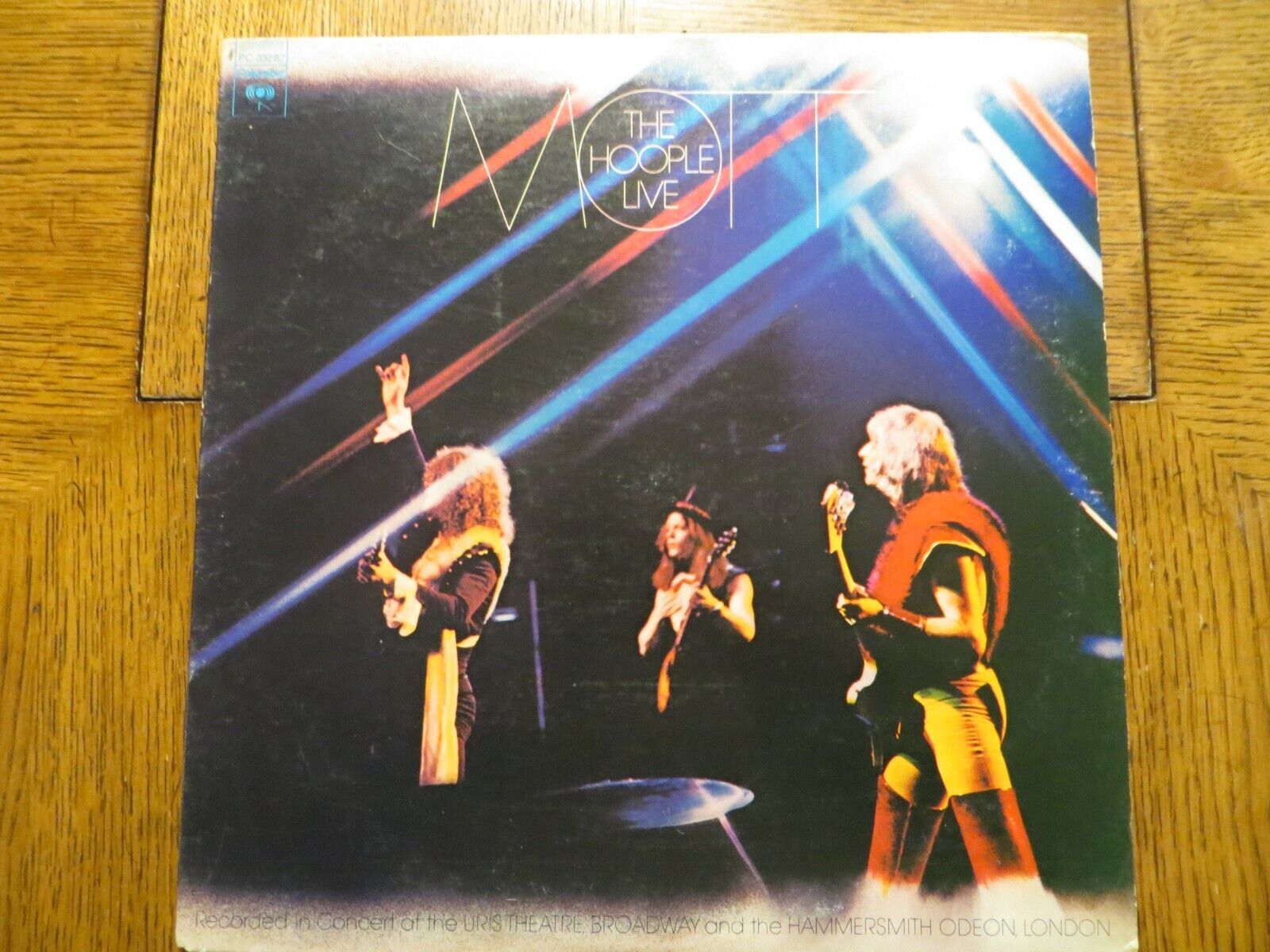 Mott The Hoople – Mott The Hoople Live - 1974 - Columbia PC 33282 LP VG+/VG+