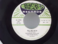 Norman Fox and The Rob-Roys,Back Beat 501,