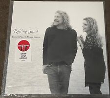 NEW RAISING SAND Robert Plant & Alison Krauss silver Vinyl LP 11661-9075-1 picture
