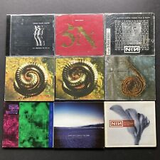 Nine Inch Nails 9 CD Lot B-Sides Rarities Closer Sin Further Down Perfect Drug picture