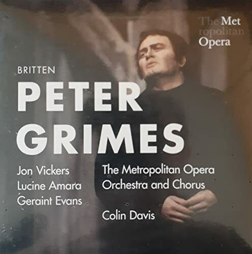 Benjamin Britten Peter Grimes CD Metropolitan Opera 1967 LIVE Vickers Amara 