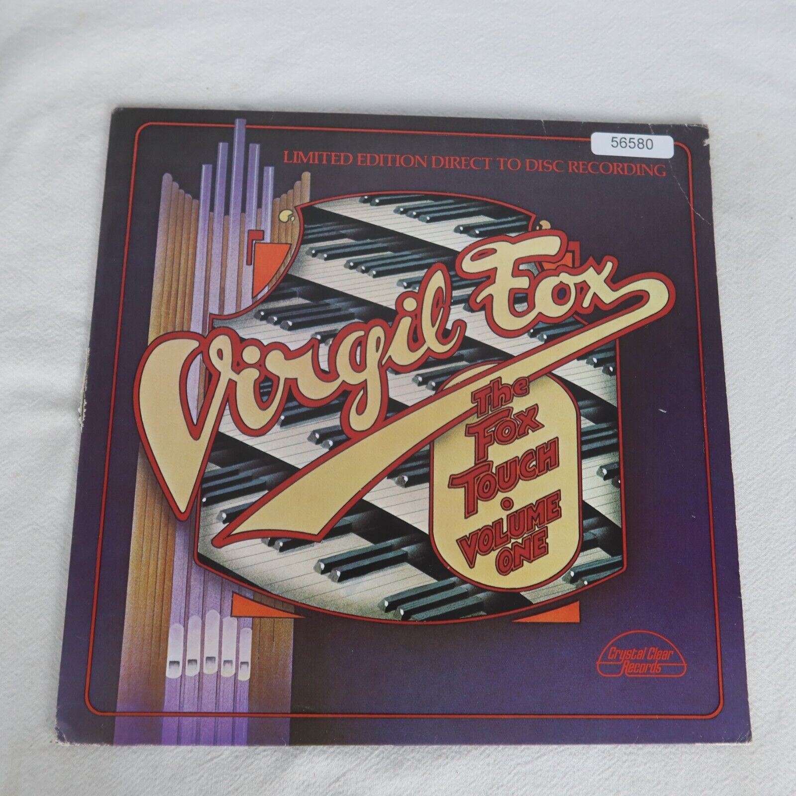 Virgil Fox The Fox Touch Vol 1 Limited Edition LP Vinyl Record Album