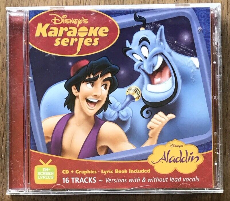 Disney\'s Karaoke Series: Aladdin by Disney\'s Karaoke Series (CD, Aug-2004,...