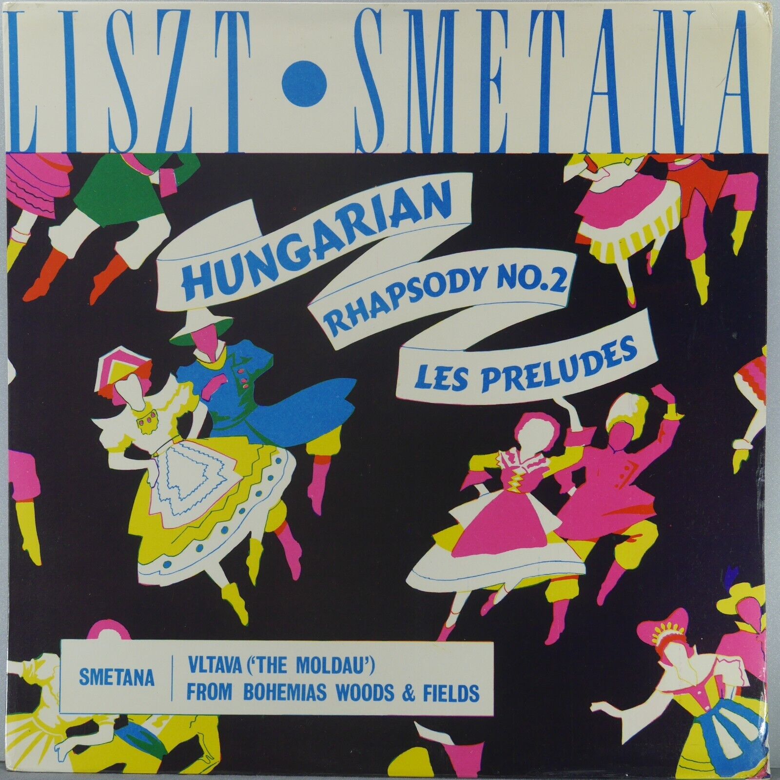 Lot of 4 Liszt Hungarian Rhapsody Vintage Records Stokowski Enesco Antal Dorati